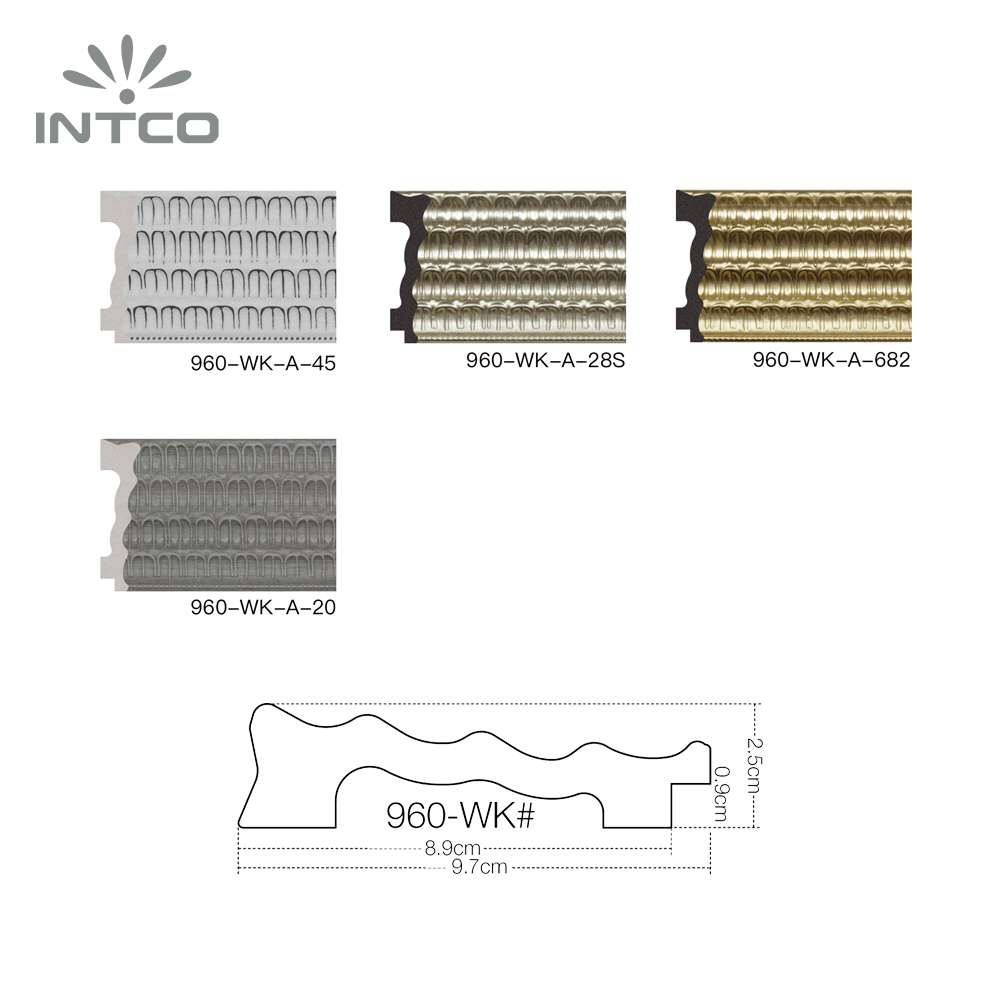 Intco picture frame mouldings specifications & optional finishes